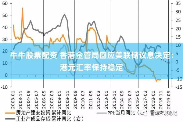 牛牛股票配资 香港金管局回应美联储议息决定：港元汇率保持稳定