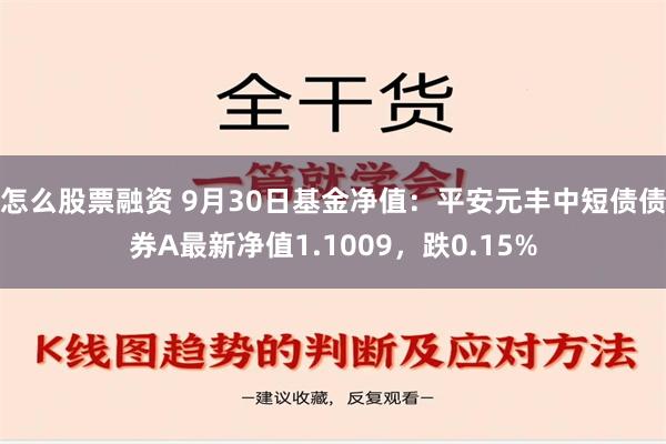 怎么股票融资 9月30日基金净值：平安元丰中短债债券A最新净值1.1009，跌0.15%