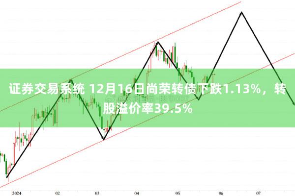 证券交易系统 12月16日尚荣转债下跌1.13%，转股溢价率39.5%